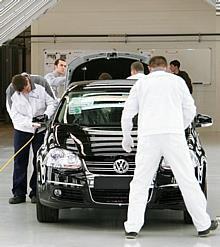 Volkswagen works in Kaluga (Russia). Photo: UnitedPictures